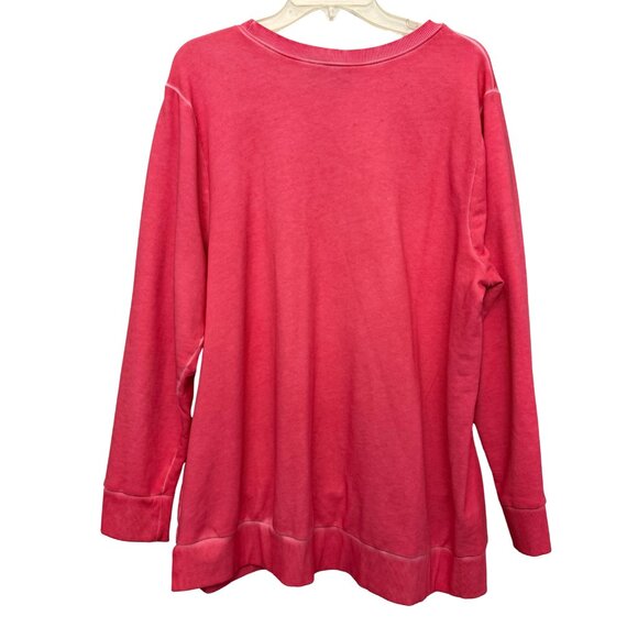 Lane Bryant Embroidered Inspired Graphic Long Sleeve Sweatshirtn - Size 14/16 - Picture 7 of 9